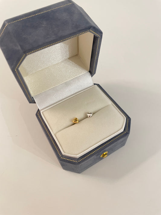 Charm heart piercing