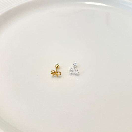 Glimmered twist piercing