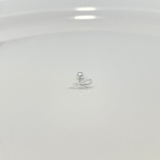 Knot and glow piercing