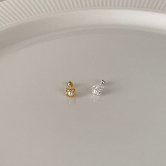 Pearlie flower piercing