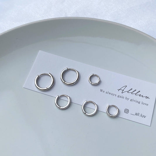 Daily one-touch earrings