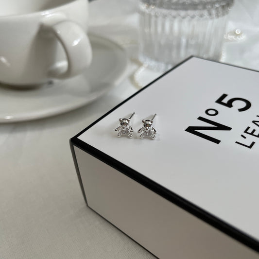 Teddy cubic earrings