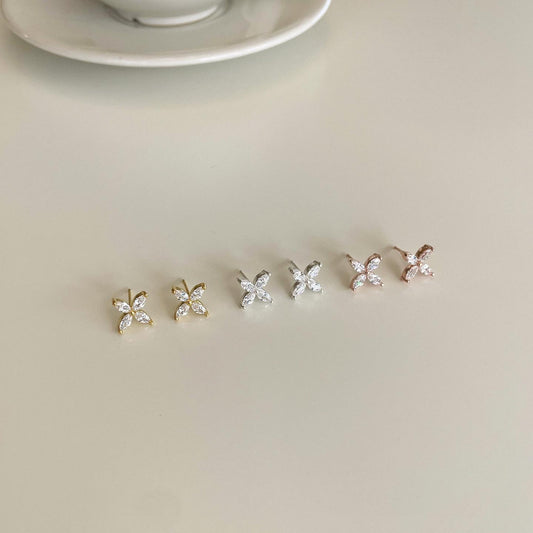 Summer flower earrings