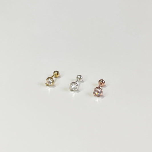 Bold diamond piercing