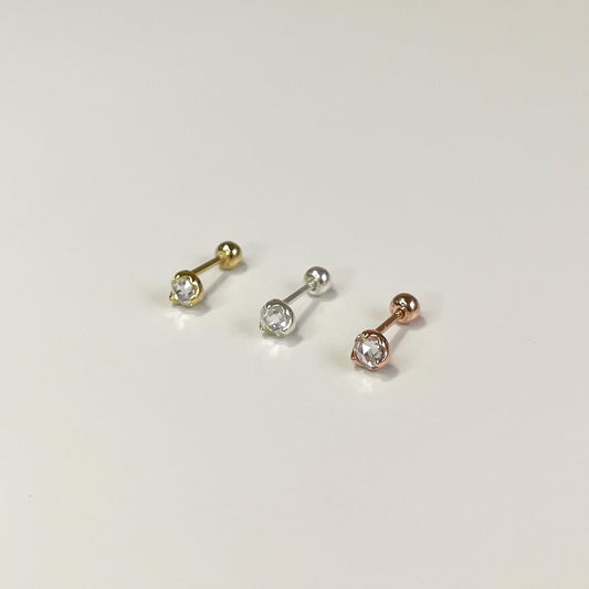 Bold diamond piercing