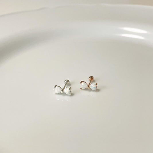 Opal ribbon piercing