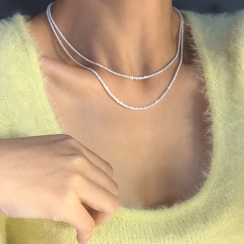 Sparkling necklace