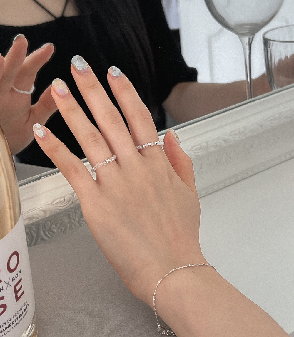 Starlight beads ring