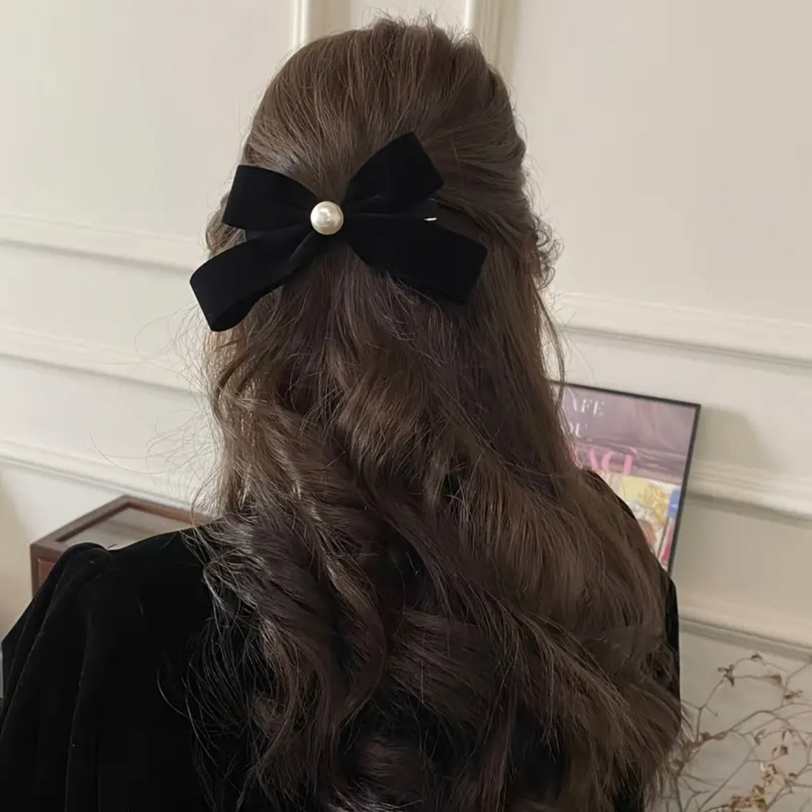 Pearlie Bow hairpin