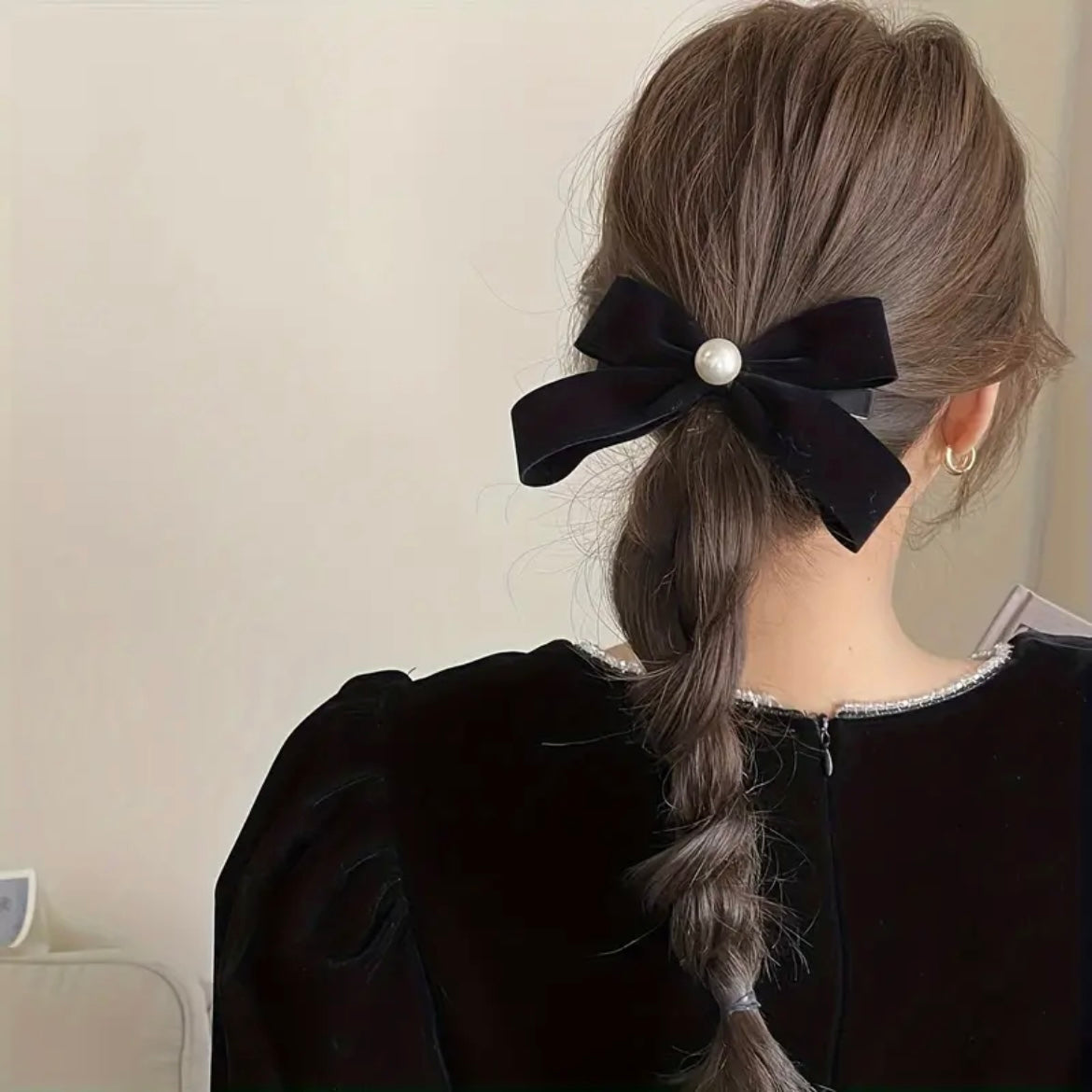 Pearlie Bow hairpin