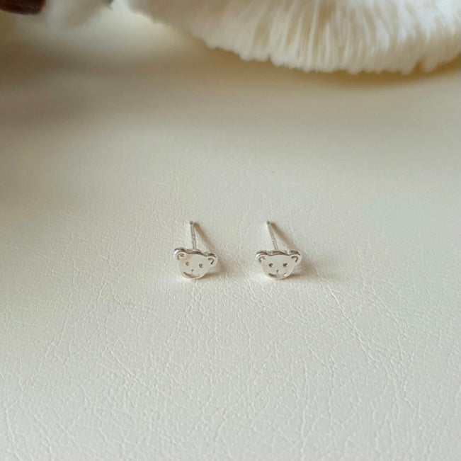 Teddy bear earrings