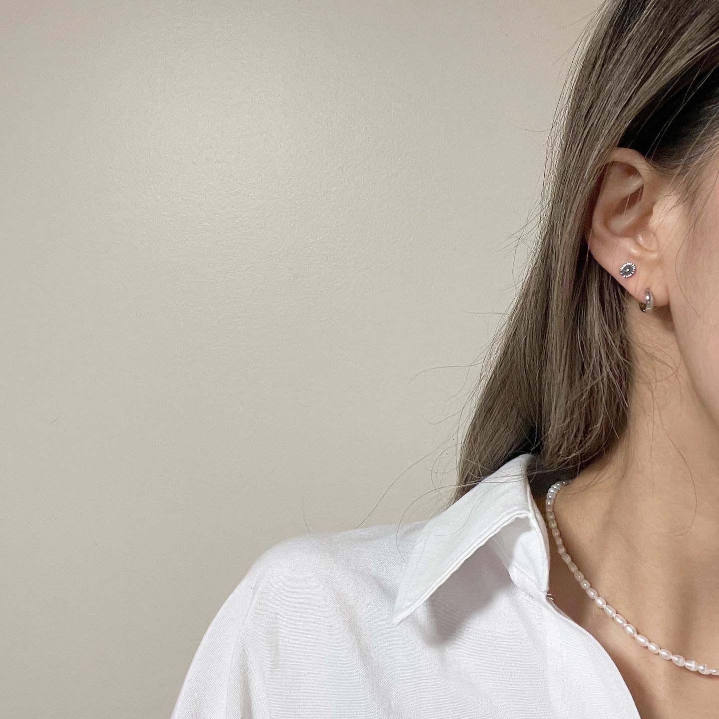 Vintage flower piercing