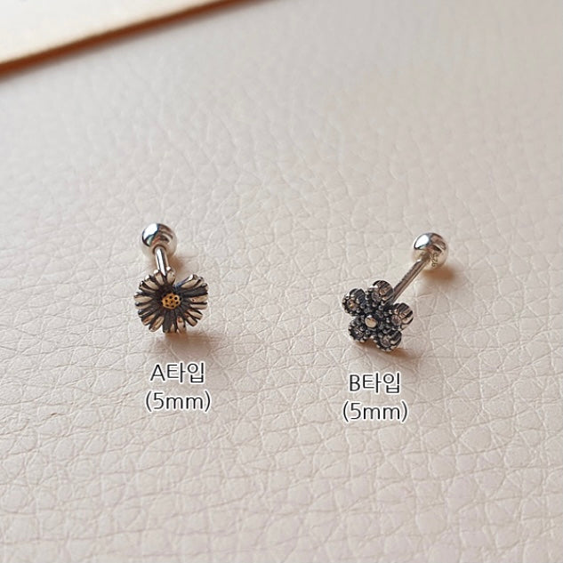 Vintage flower piercing