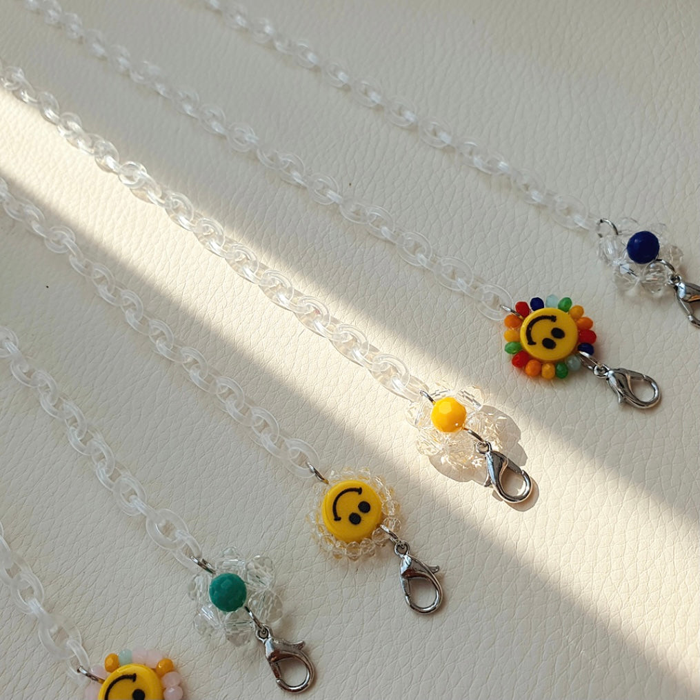 Sunflower mask strap