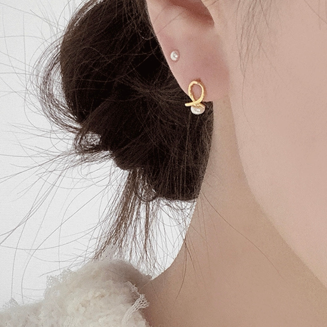 Twist Ribbon earrings