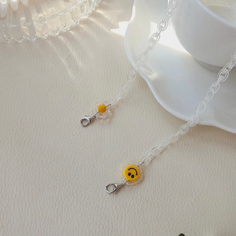Sunflower mask strap
