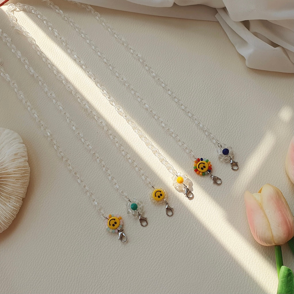 Sunflower mask strap