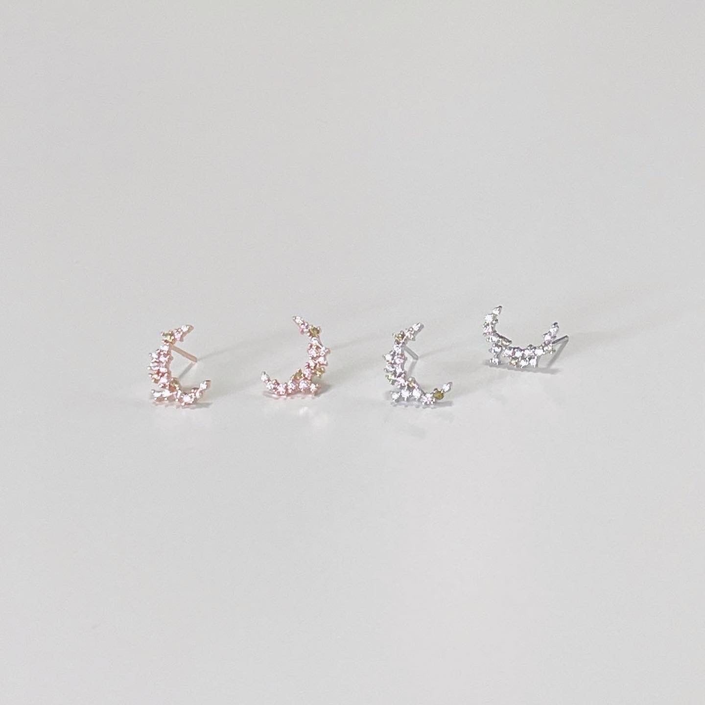 Crescent earrings