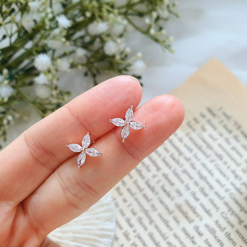 Summer flower earrings