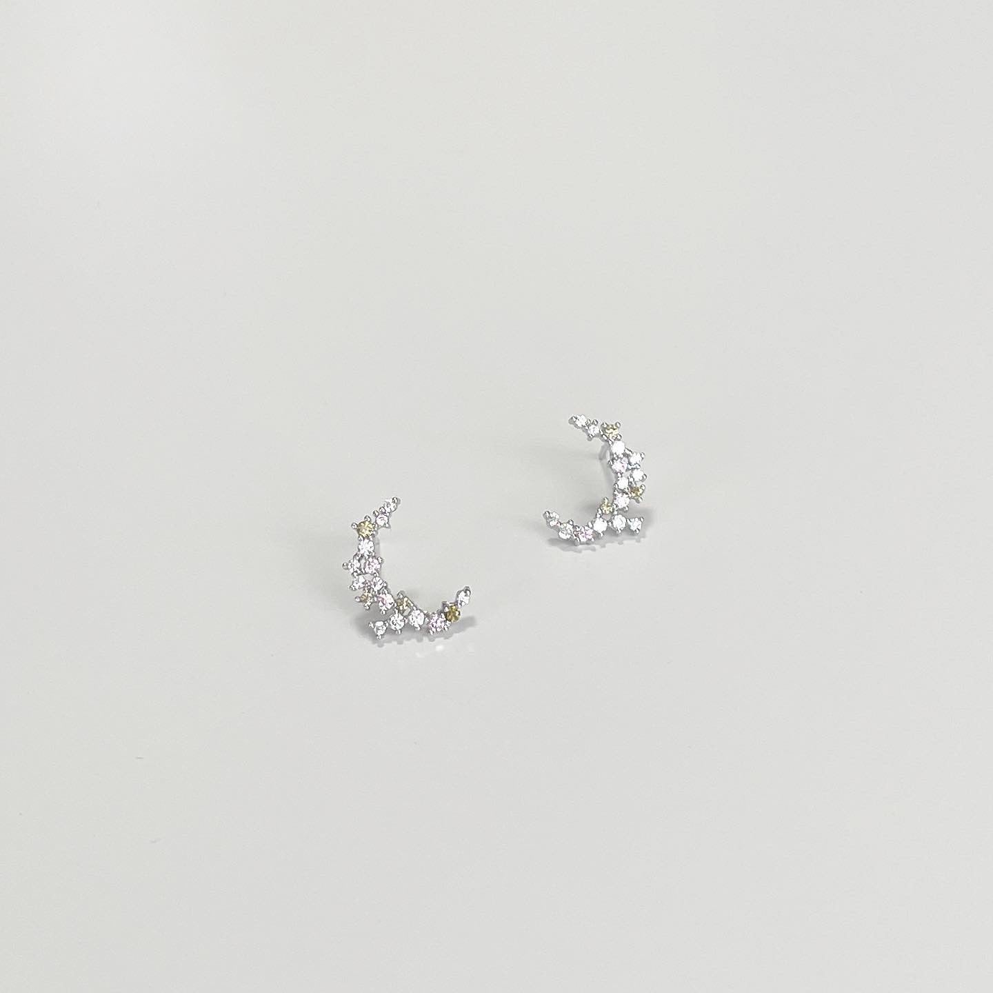 Crescent earrings