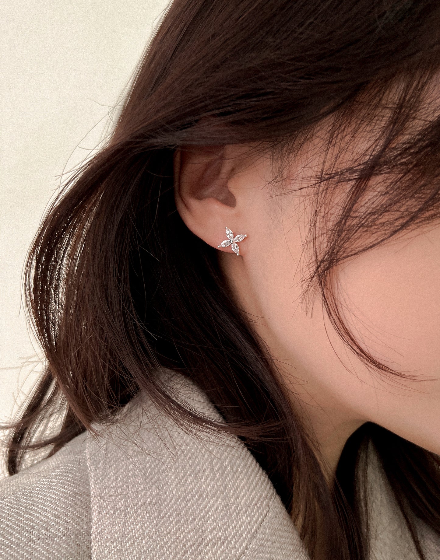 Summer flower earrings