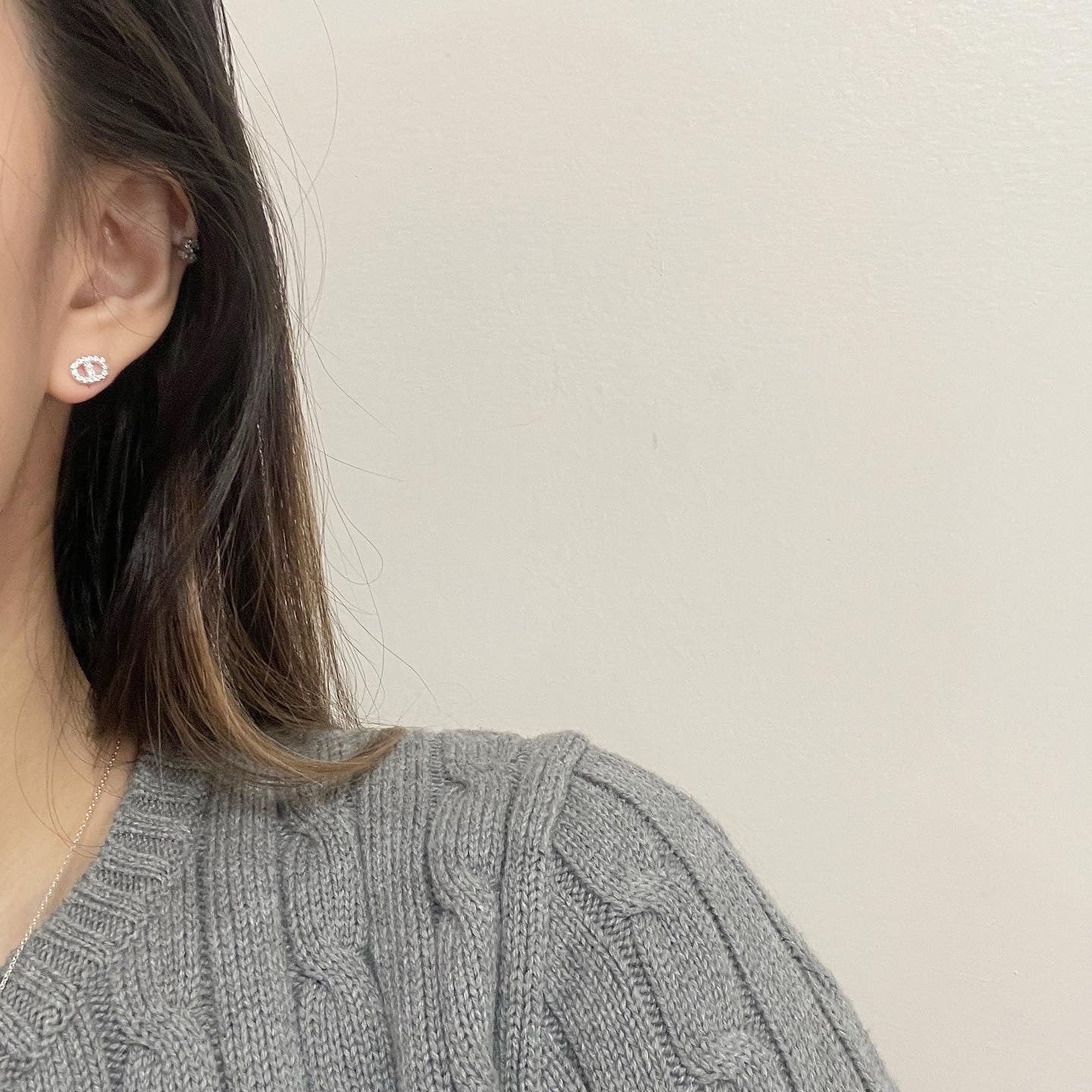 Chandal stud earrings