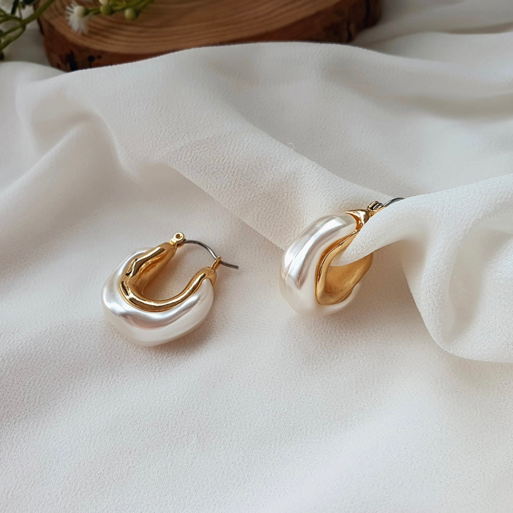 Pumpkin donut earrings