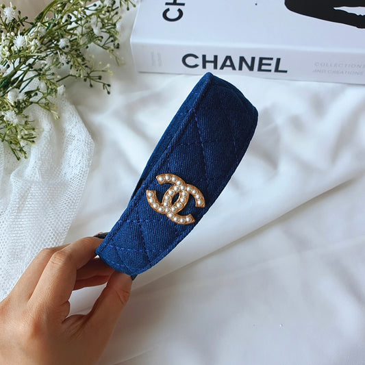 Denim cc headband