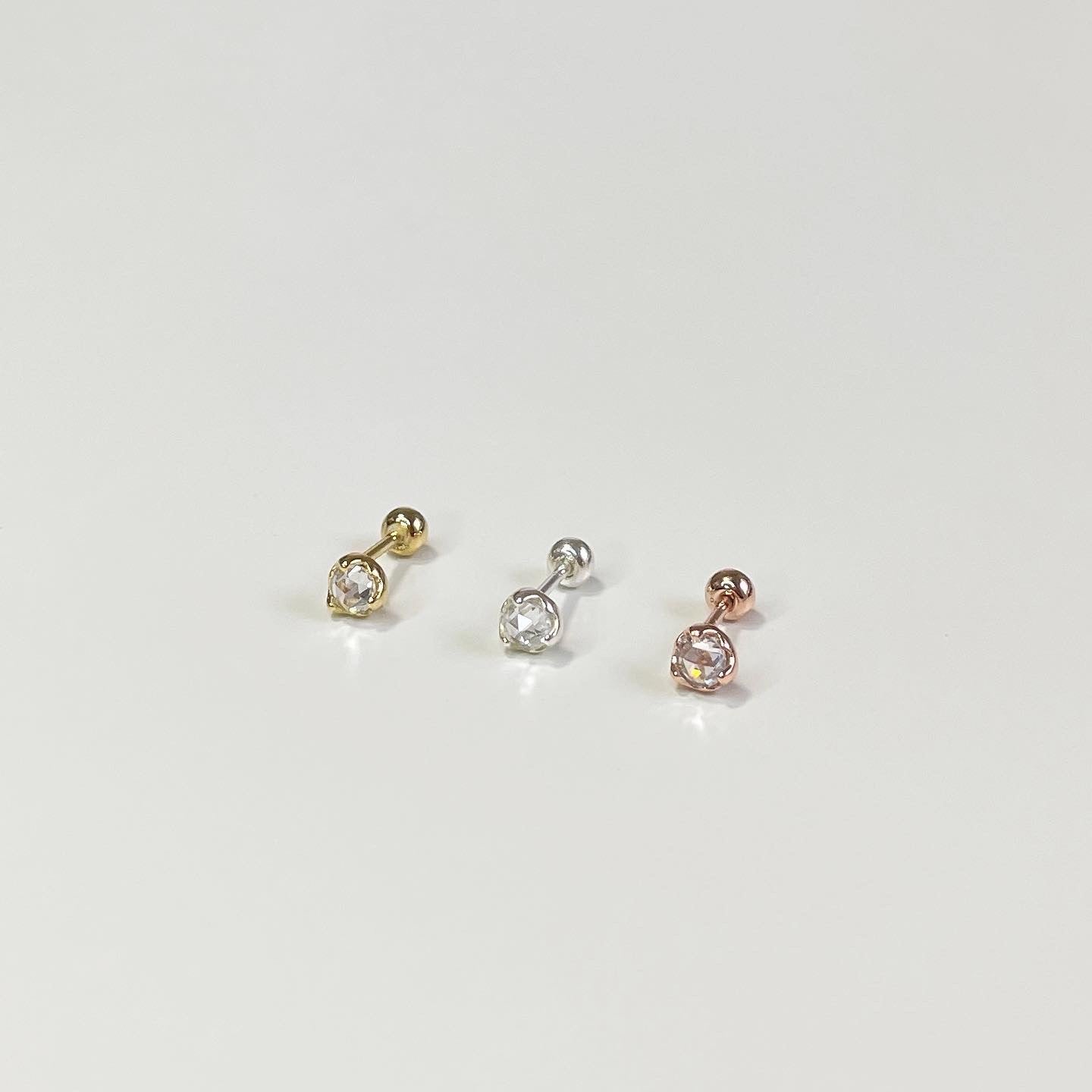 Bold diamond piercing