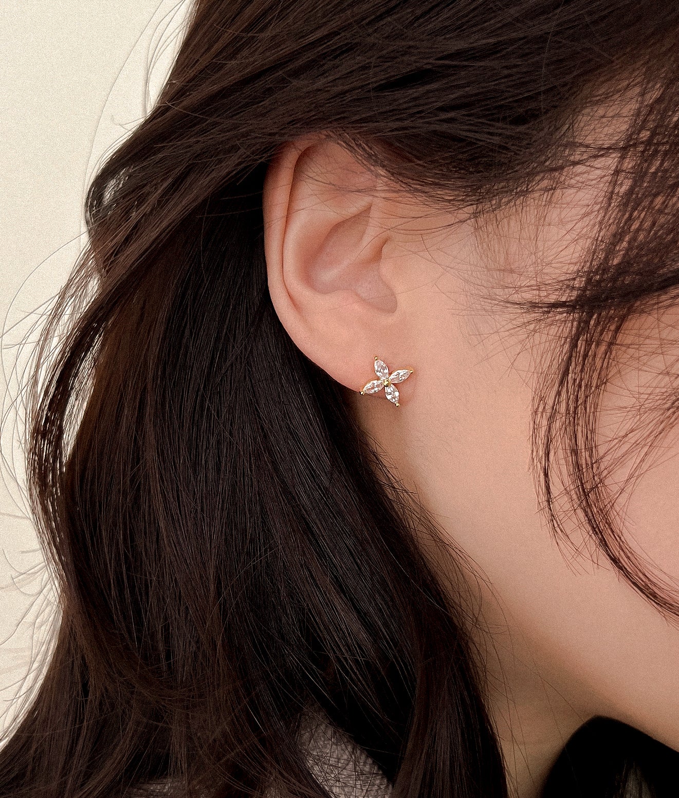 Summer flower earrings