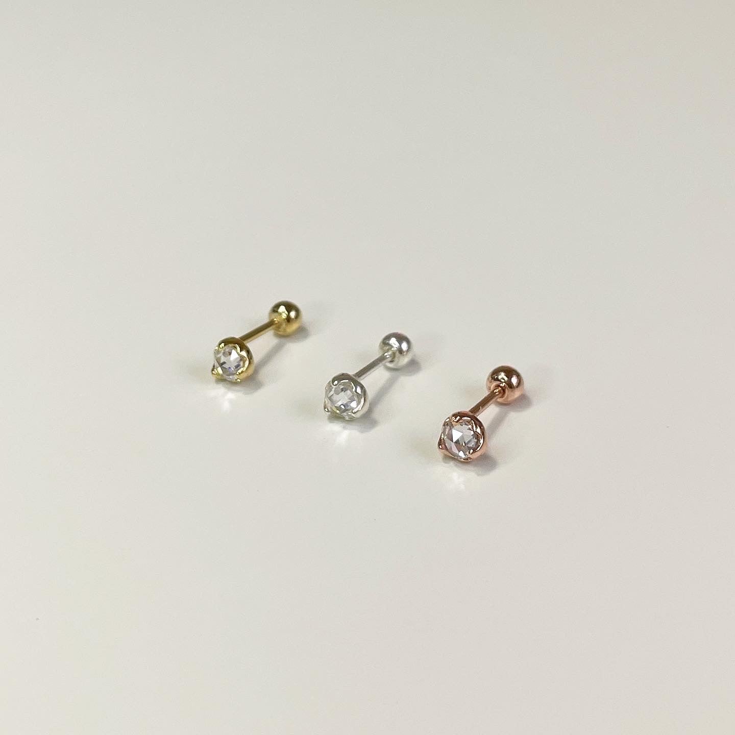 Bold diamond piercing