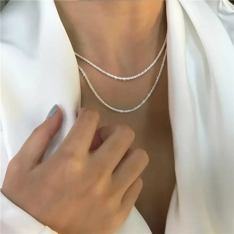 Sparkling necklace