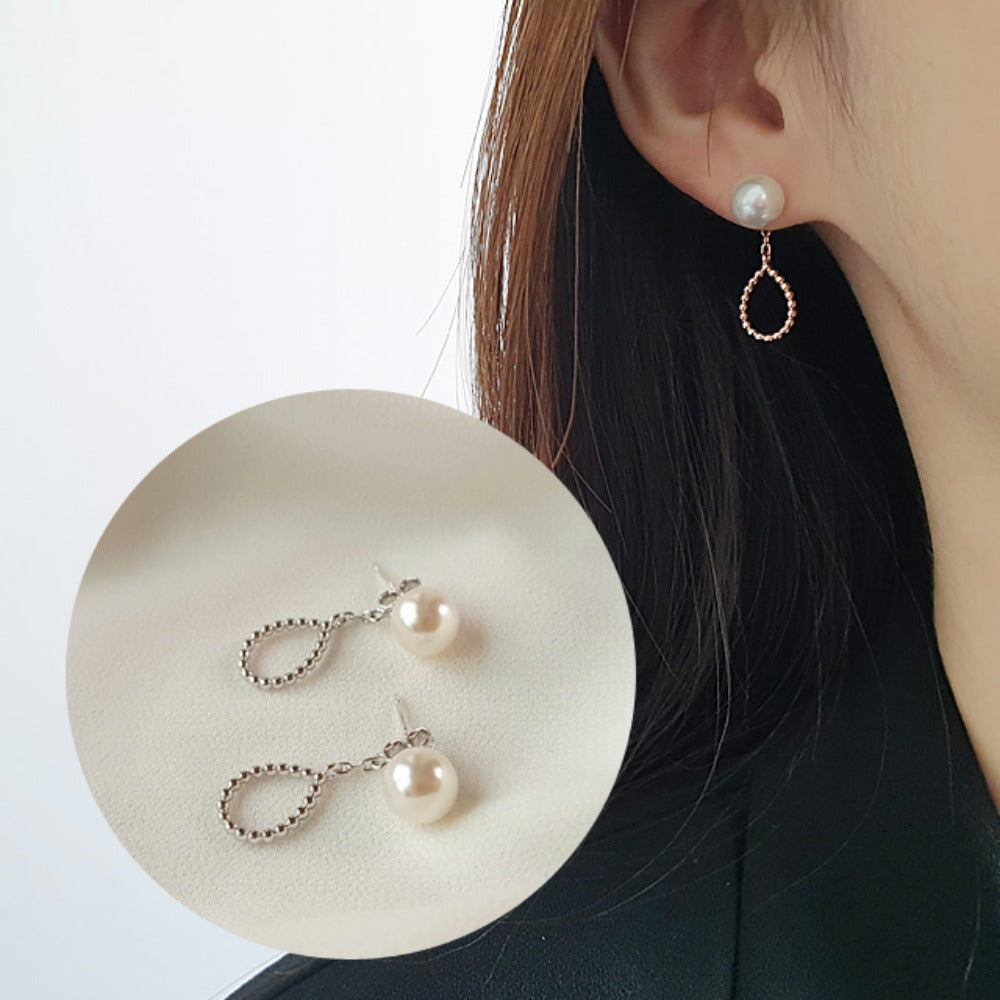 Swarovski drop earrings