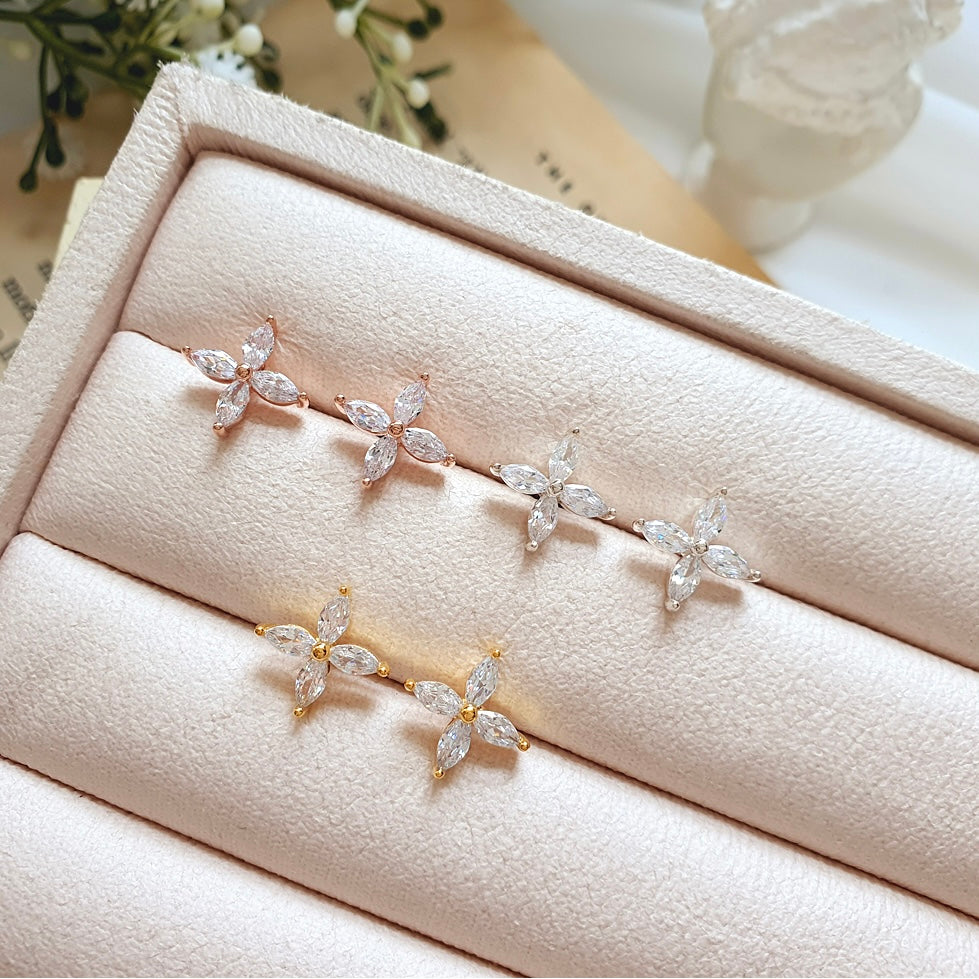 Summer flower earrings