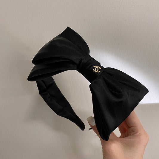 Black angel headband